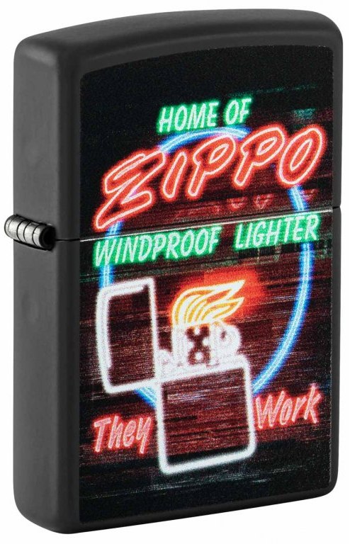 Benzínový zapalovač Zippo Neon Sign