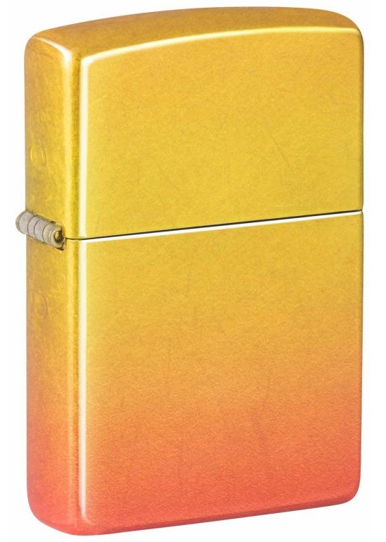 Benzínový zapalovač Ombre Orange Yellow