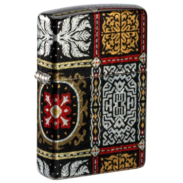Benzínový zapalovač Zippo Tapestry Pattern Design