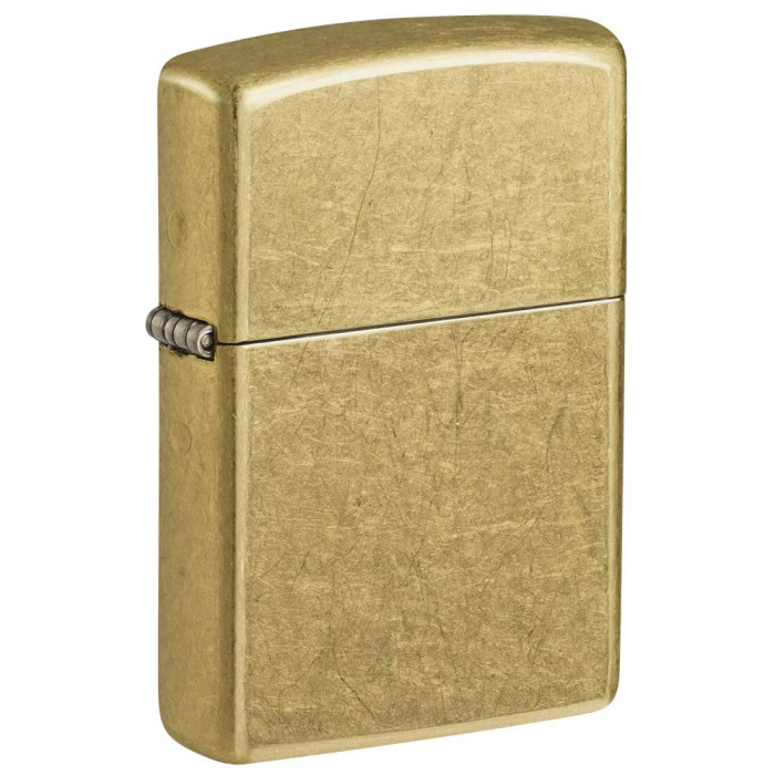Benzínový zapalovač Zippo Street Brass