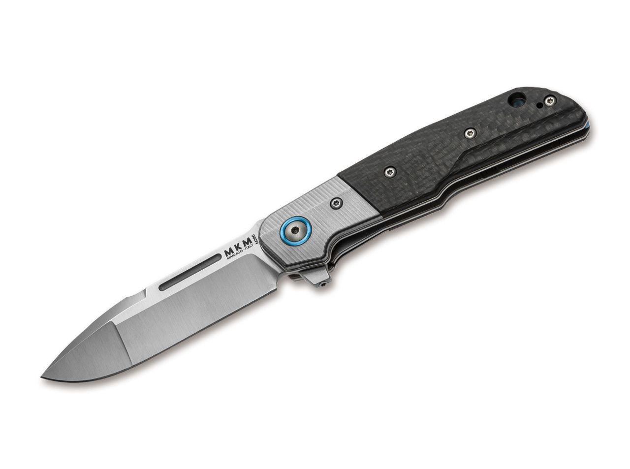 Kapesní nůž MKM Clap Carbon Titanium Bolster