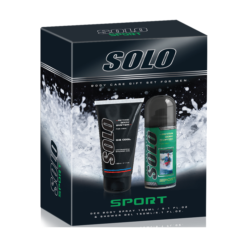 PÁNSKÝ SET SPORT DEO 150 ML + SPRCHOVÝ GEL 150 ML