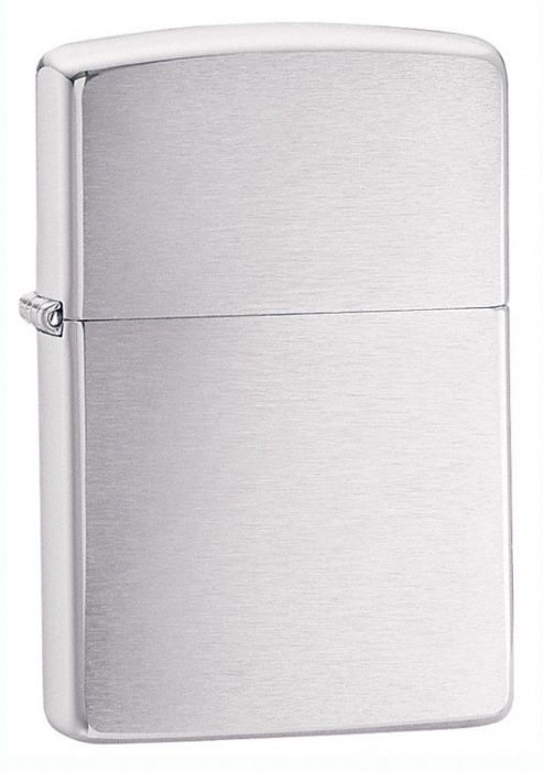 Benzínový zapalovač Zippo Brushed Chrome 21006