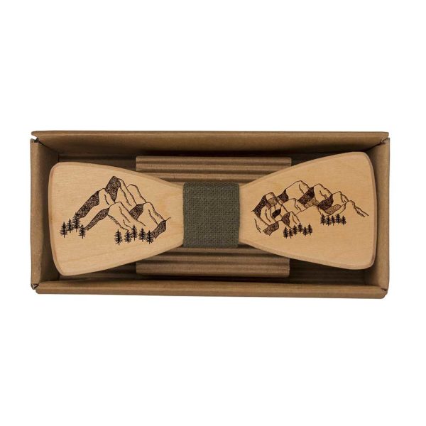 Kosmetická sada pro muže – sprchový gel 250 ml a motýlek – hory volají