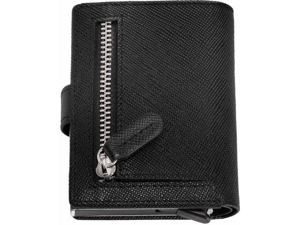 Kožená peněženka Zippo Saffiano III