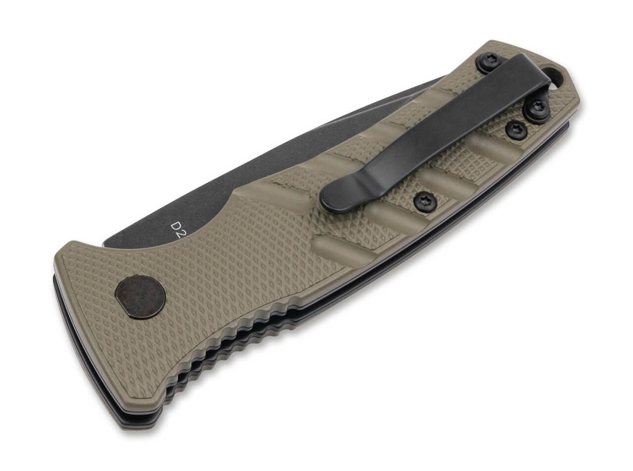 Kapesní nůž Böker BHQ Mini Strike Droppoint OD Green