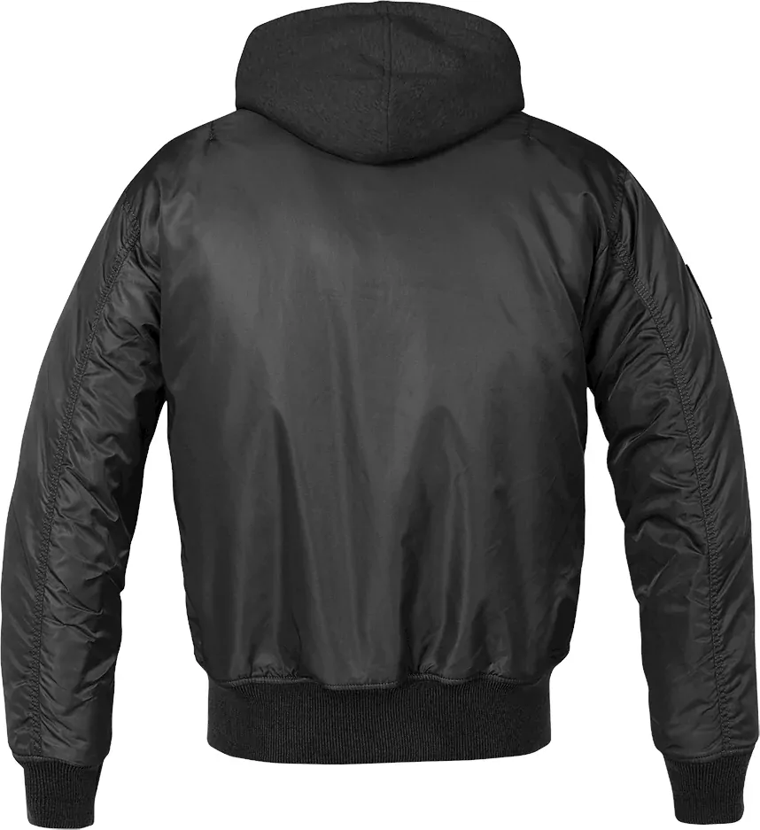 BRANDIT BUNDA MA1 Sweat Hooded Jacket Černá