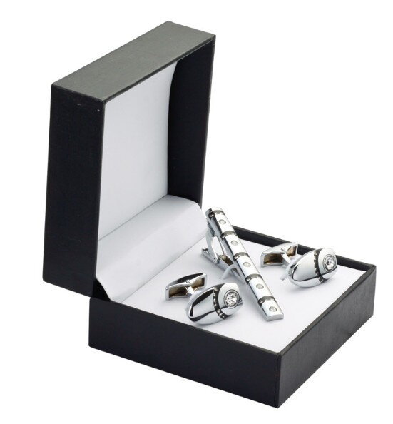 Manžetové knoflíčky a spona na kravatu 70912-11