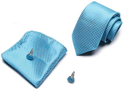 Kravata, manžetové knoflíčky a kapesníček 7081-36