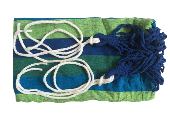 Houpací síť pro dvě osoby Caribe Modrá HOU-1