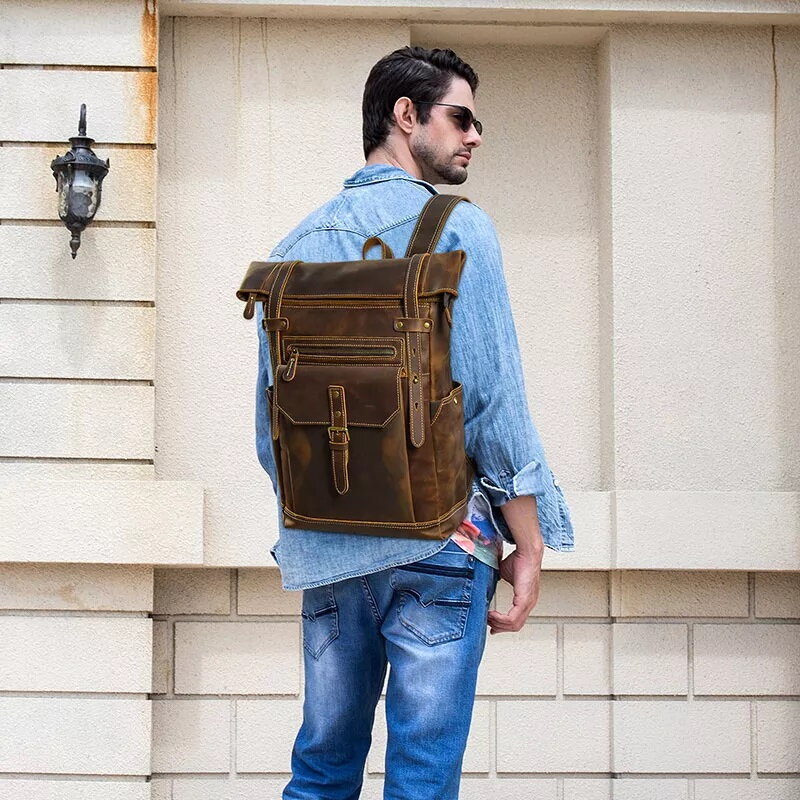 Kožený batoh 52035-15