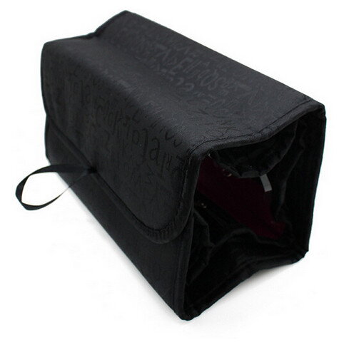 Taška na kosmetiku rolovací černá 407-10