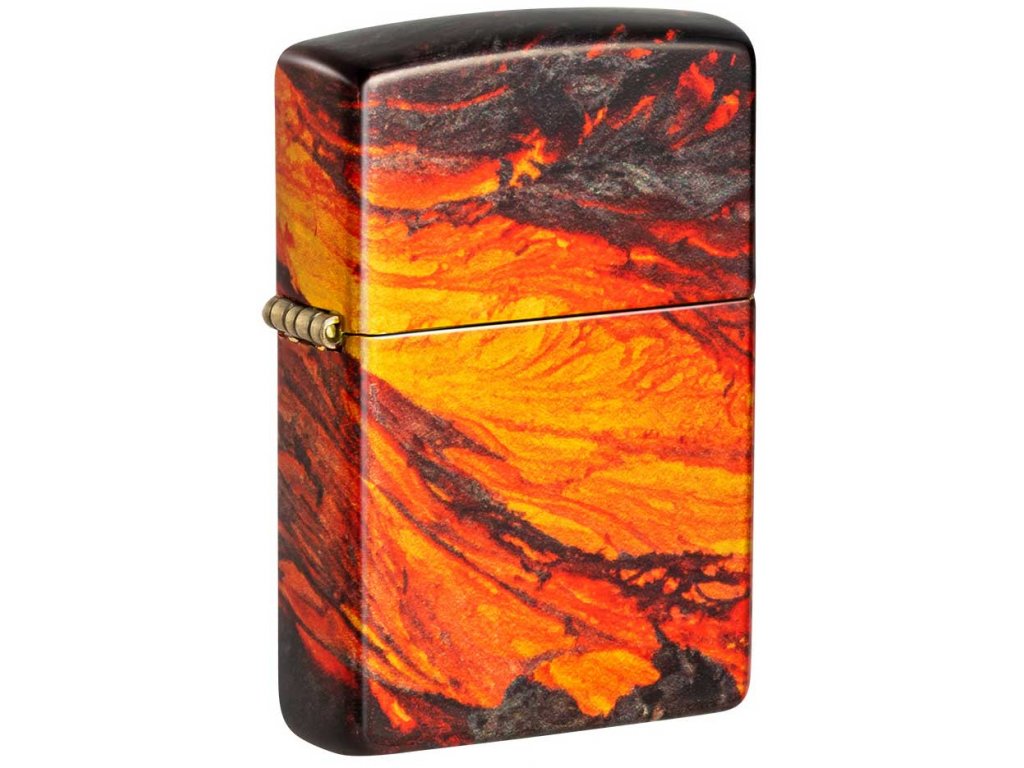 Benzínový zapalovač Zippo Lava Flow Design