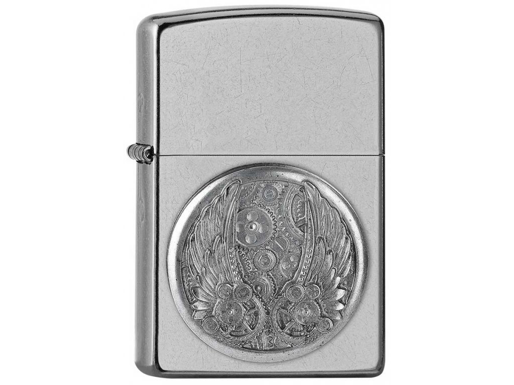 Benzínový zapalovač Zippo Steampunk Wings