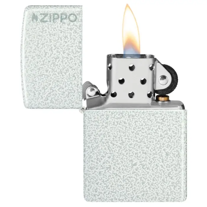 Benzínový zapalovač Zippo Glacier Zippo Logo