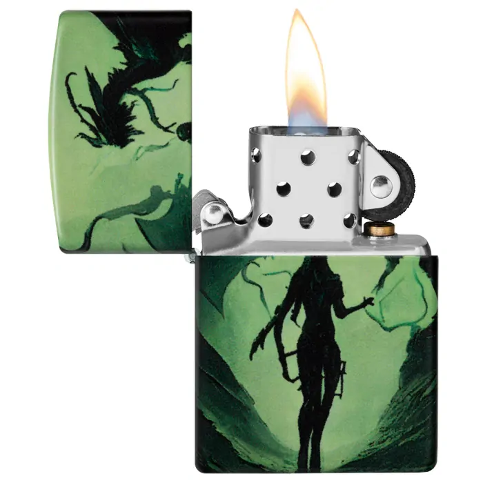 Benzínový zapalovač Zippo Glowing Dragon Design