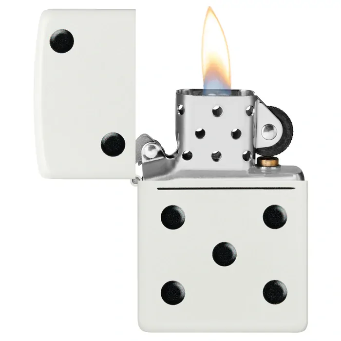 Benzínový zapalovač Zippo Domino Design