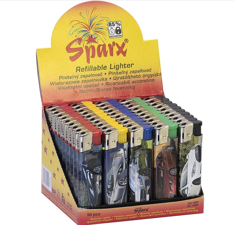 Zapalovač  SPARX P1850 Cars
