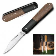 Kapesní nůž Böker Barlow Integral Burlap Micarta Brown