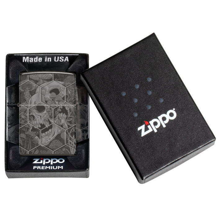 Zapalovač Zippo Psychedelic Skull
