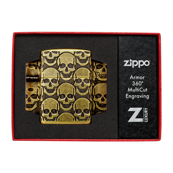 Zapalovač Zippo Cackling Cranium Design