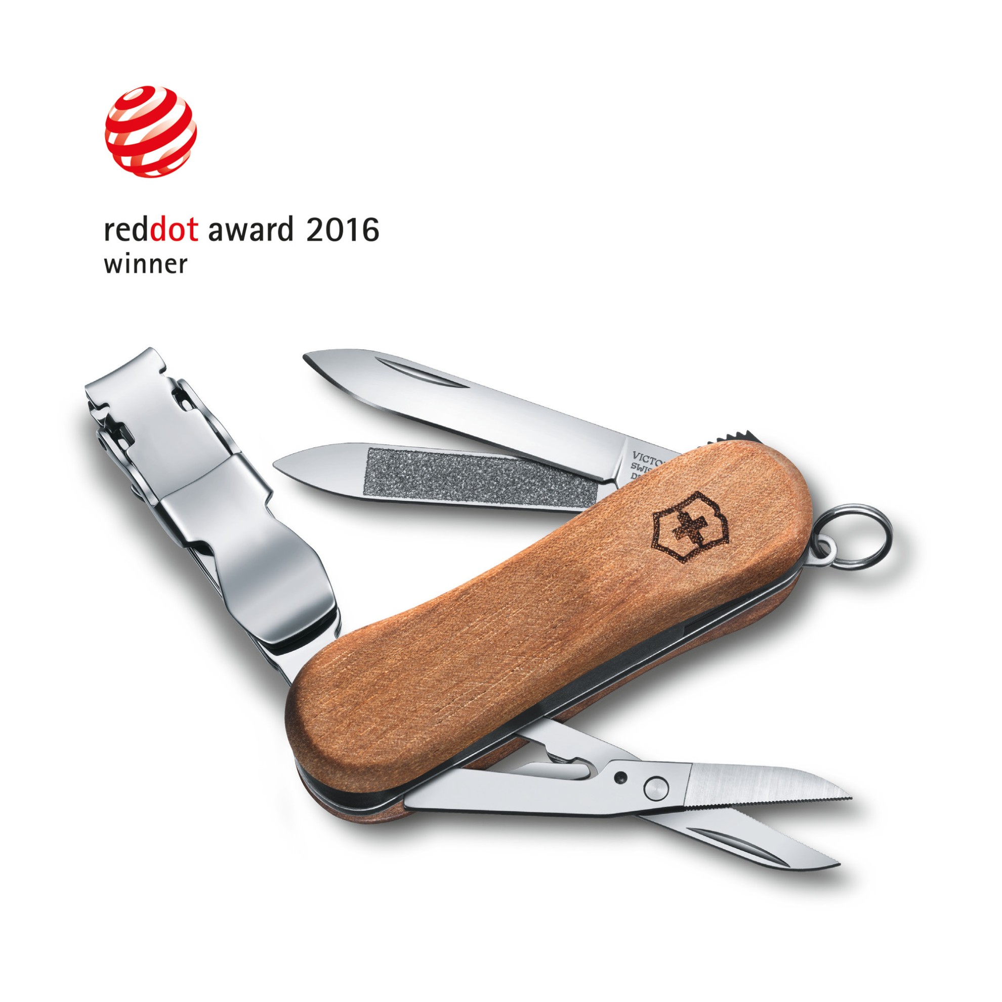 Kapesní nůž Victorinox Delémont Nail Clip Wood580