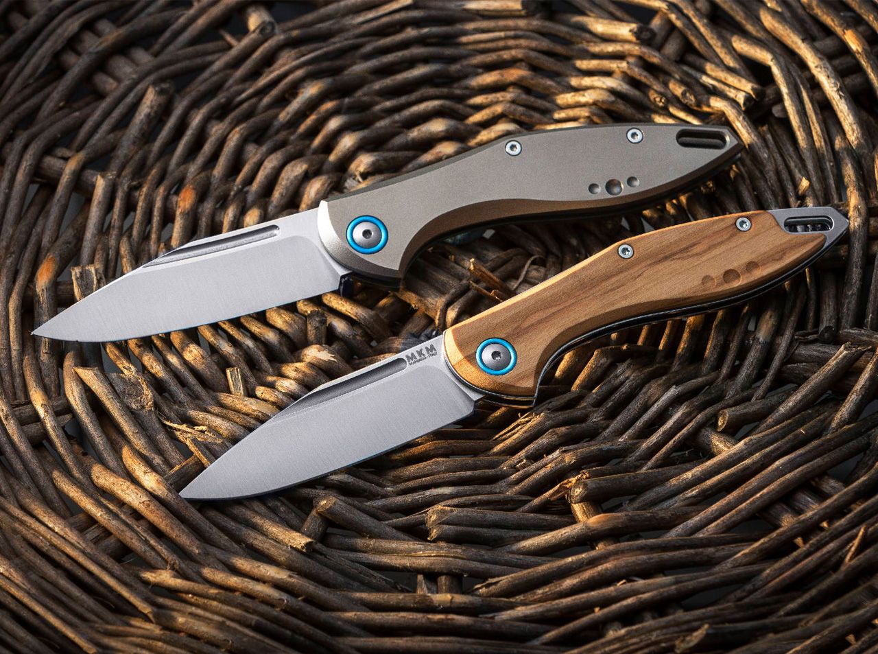 Kapesní nůž MKM Fara Olive Wood