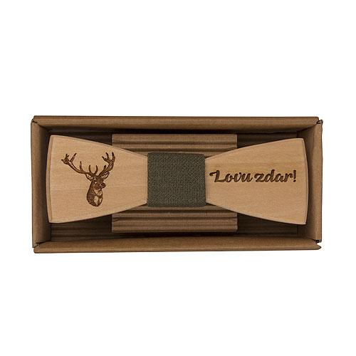 Kosmetická sada pro myslivce - sprchový gel 250 ml a motýlek