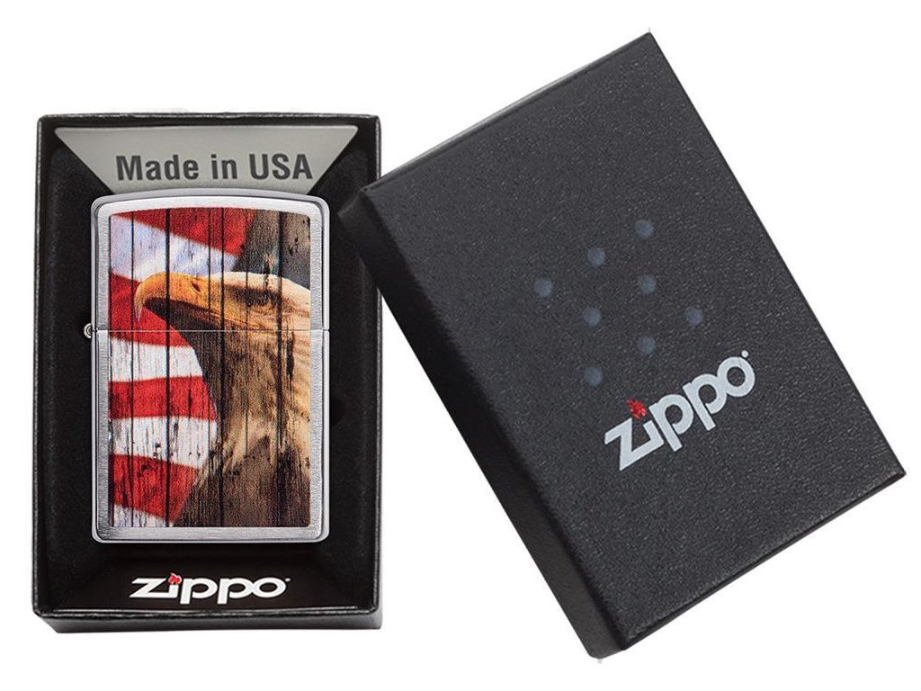 Benzínový zapalovač Zippo Patriotic