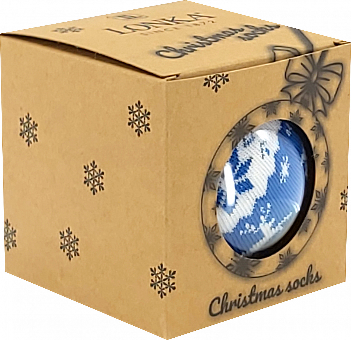 Ponožky Elfi ve vánoční ozdobě