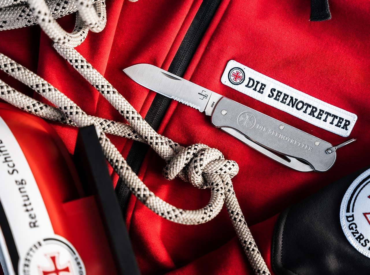 Kapesní nůž Böker Seenotretter 01 pro námořníky