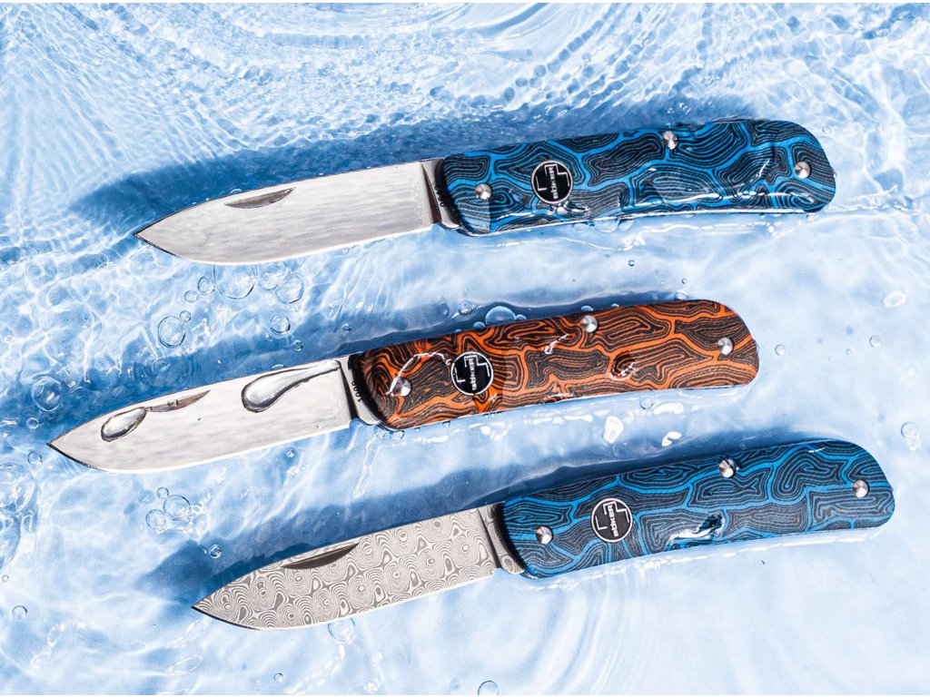 Kapesní nůž Böker Plus Tech Tool Blue Damast G10