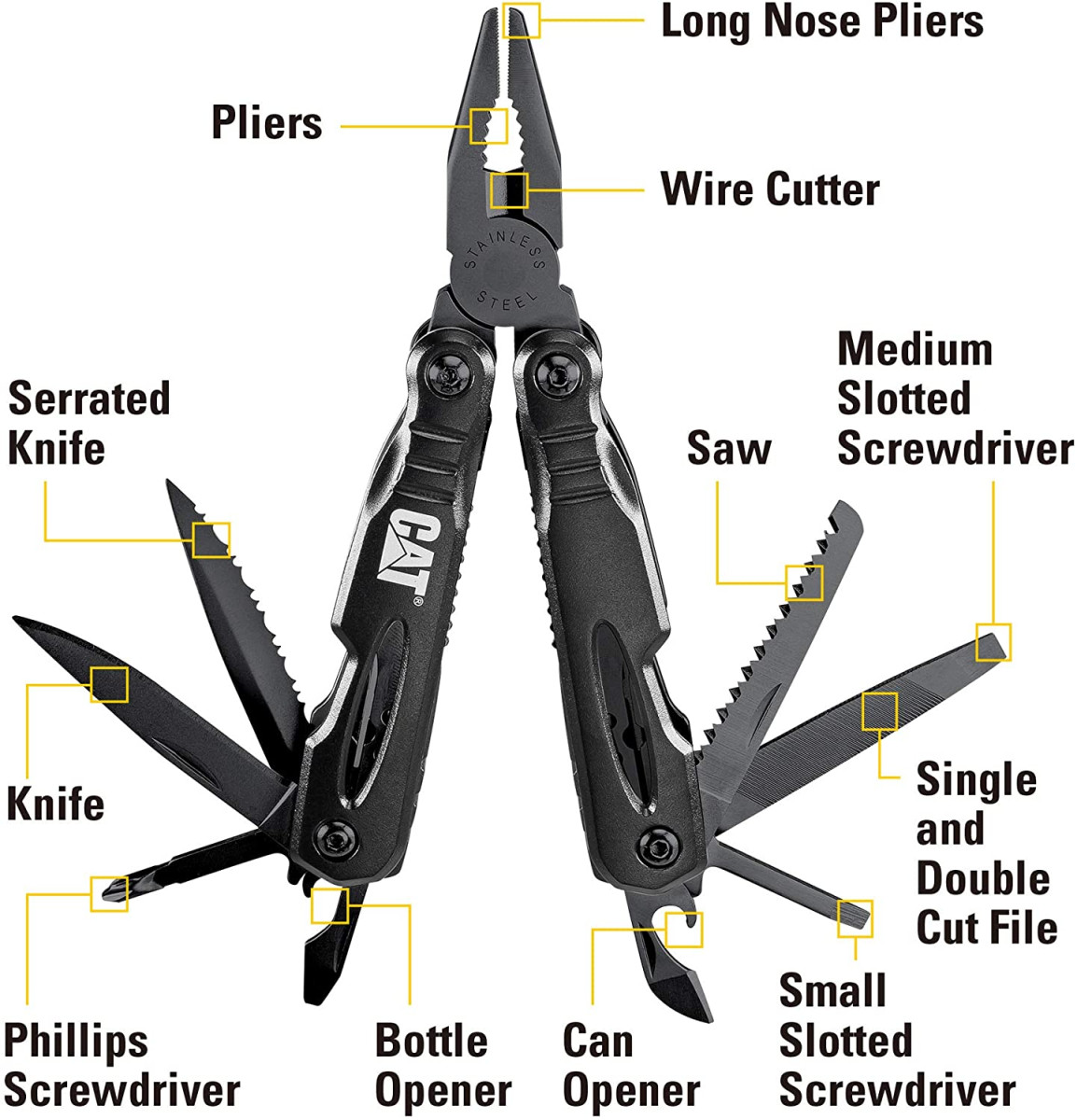 Caterpillar Multifunkční sada 13v1