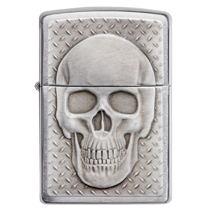 Zapalovač Zippo Skull with Brain Surprise