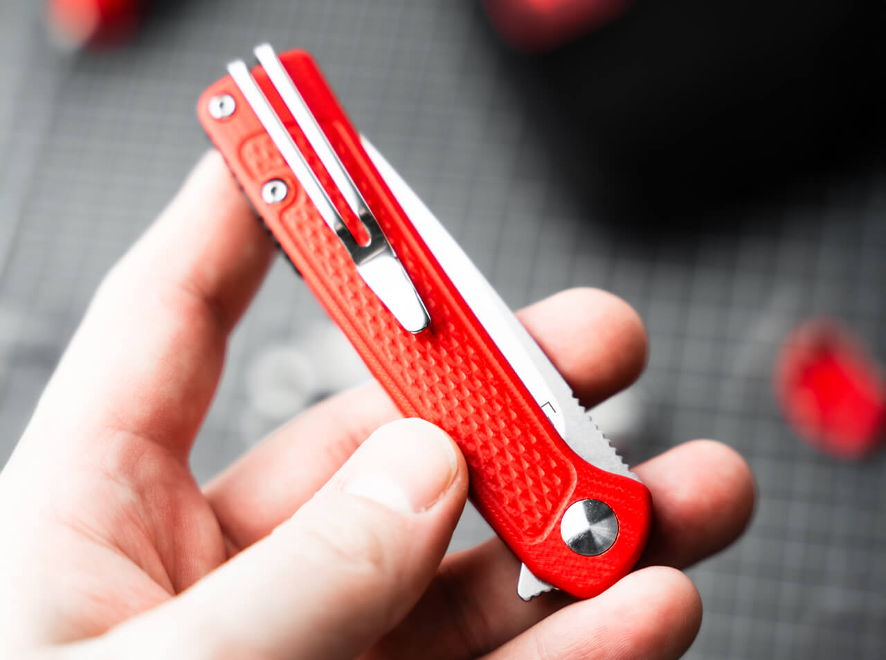 Kapesní nůž Fire Ant Red
