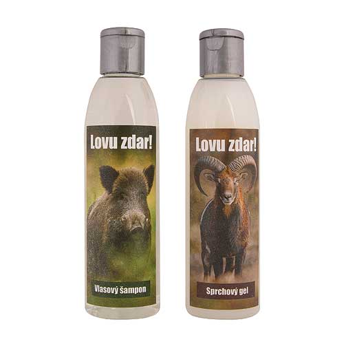Sada kniha pro myslivce – gel 200 ml a šampon 200 ml