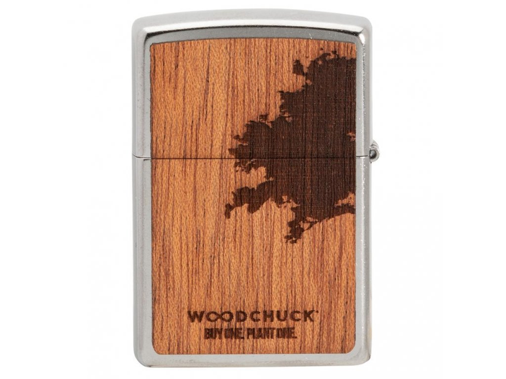 Zippo Zapalovač WOODCHUCK USA & Otvírák na lahve