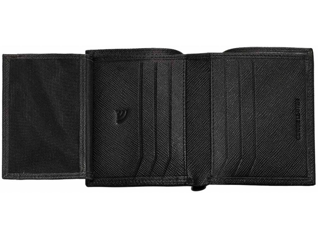 Kožená peněženka Zippo Saffiano