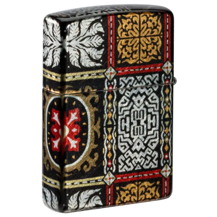 Benzínový zapalovač Zippo Tapestry Pattern Design