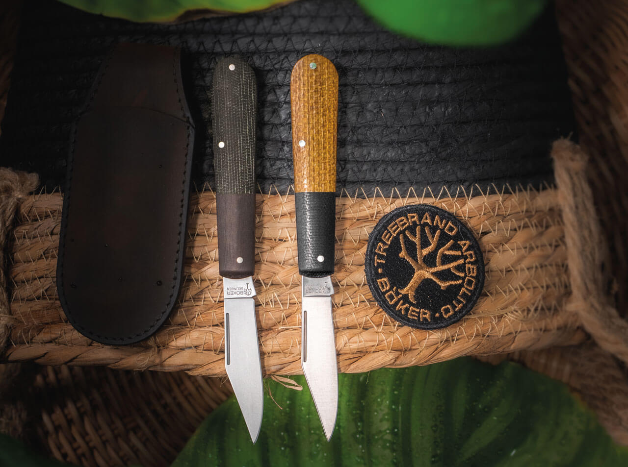 Kapesní nůž Böker Barlow Integral Burlap Micarta Brown