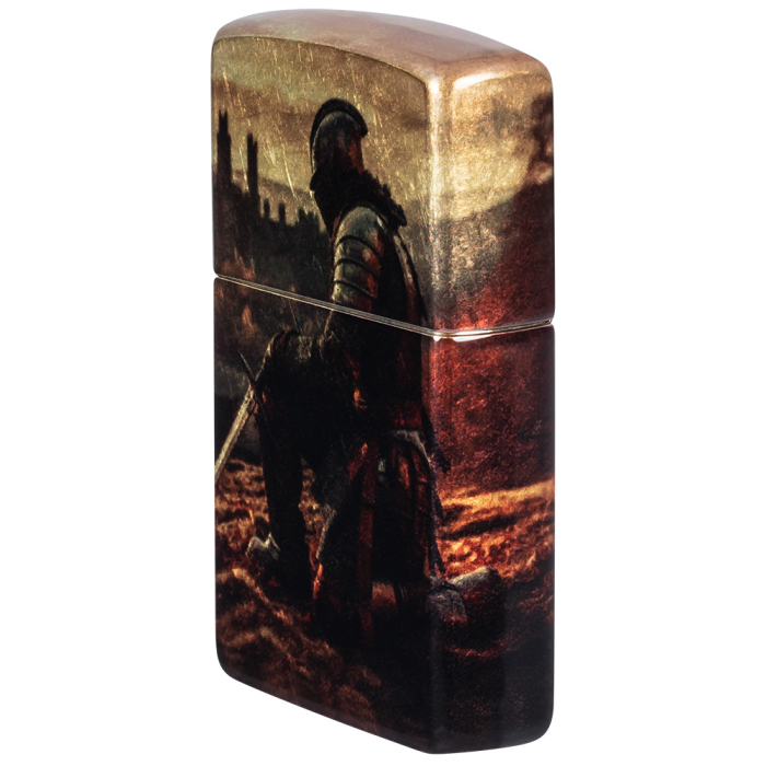 Benzínový zapalovač Zippo Knight Design