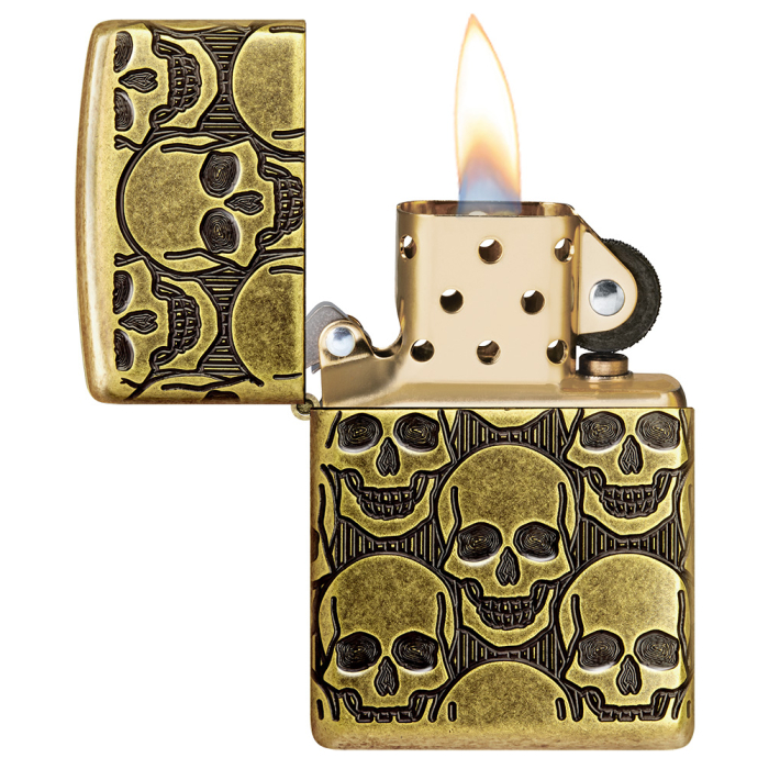 Zapalovač Zippo Cackling Cranium Design