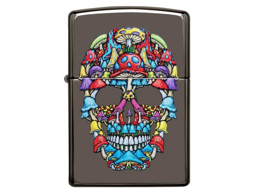 Benzínový zapalovač Zippo Skull Design