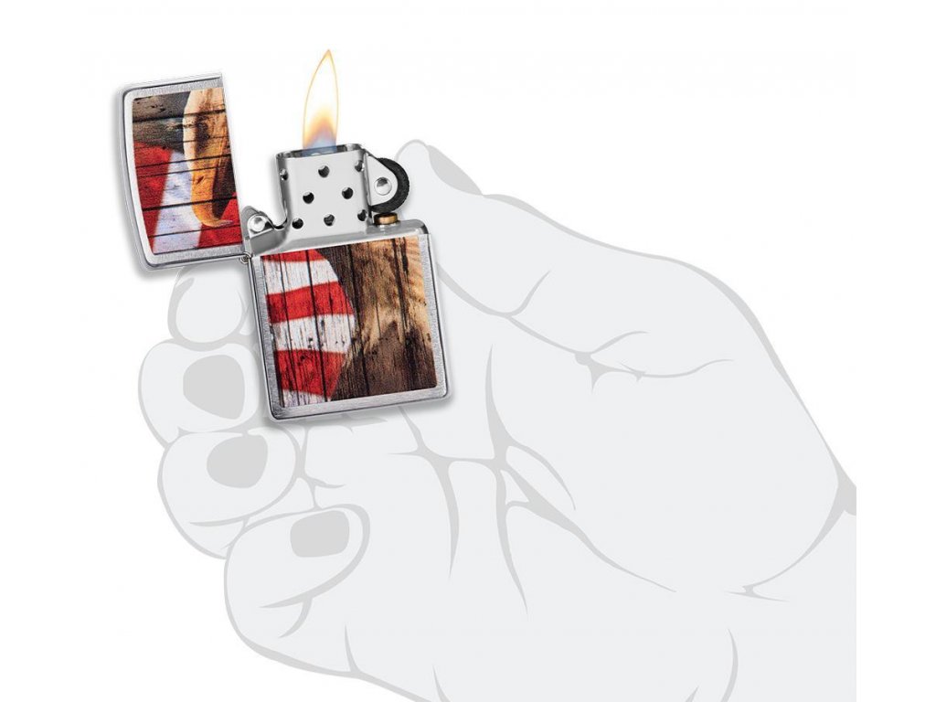 Benzínový zapalovač Zippo Patriotic
