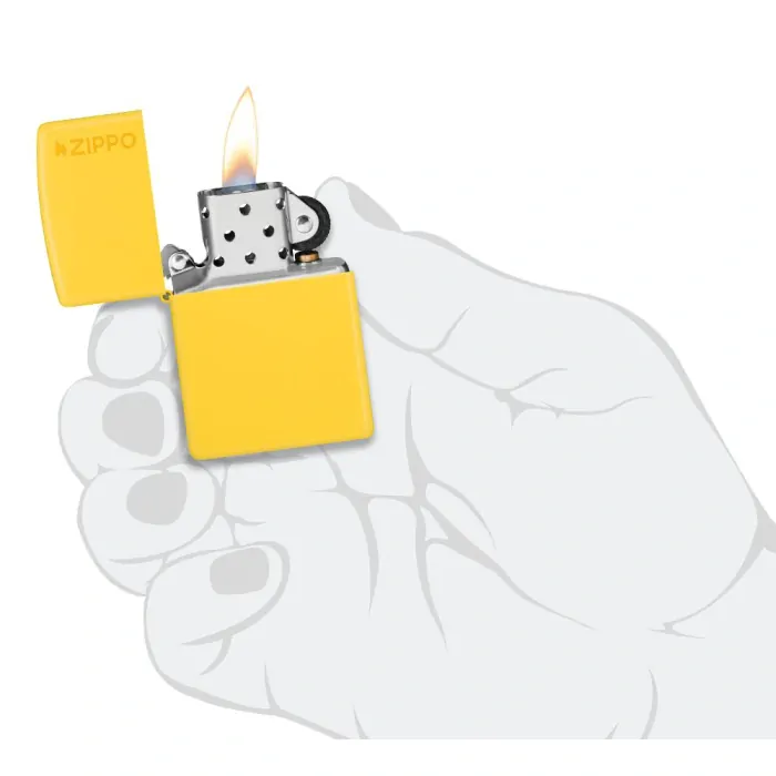 Benzínový zapalovač Zippo Sunflower Zippo Logo
