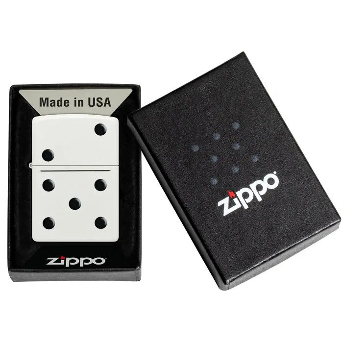 Benzínový zapalovač Zippo Domino Design