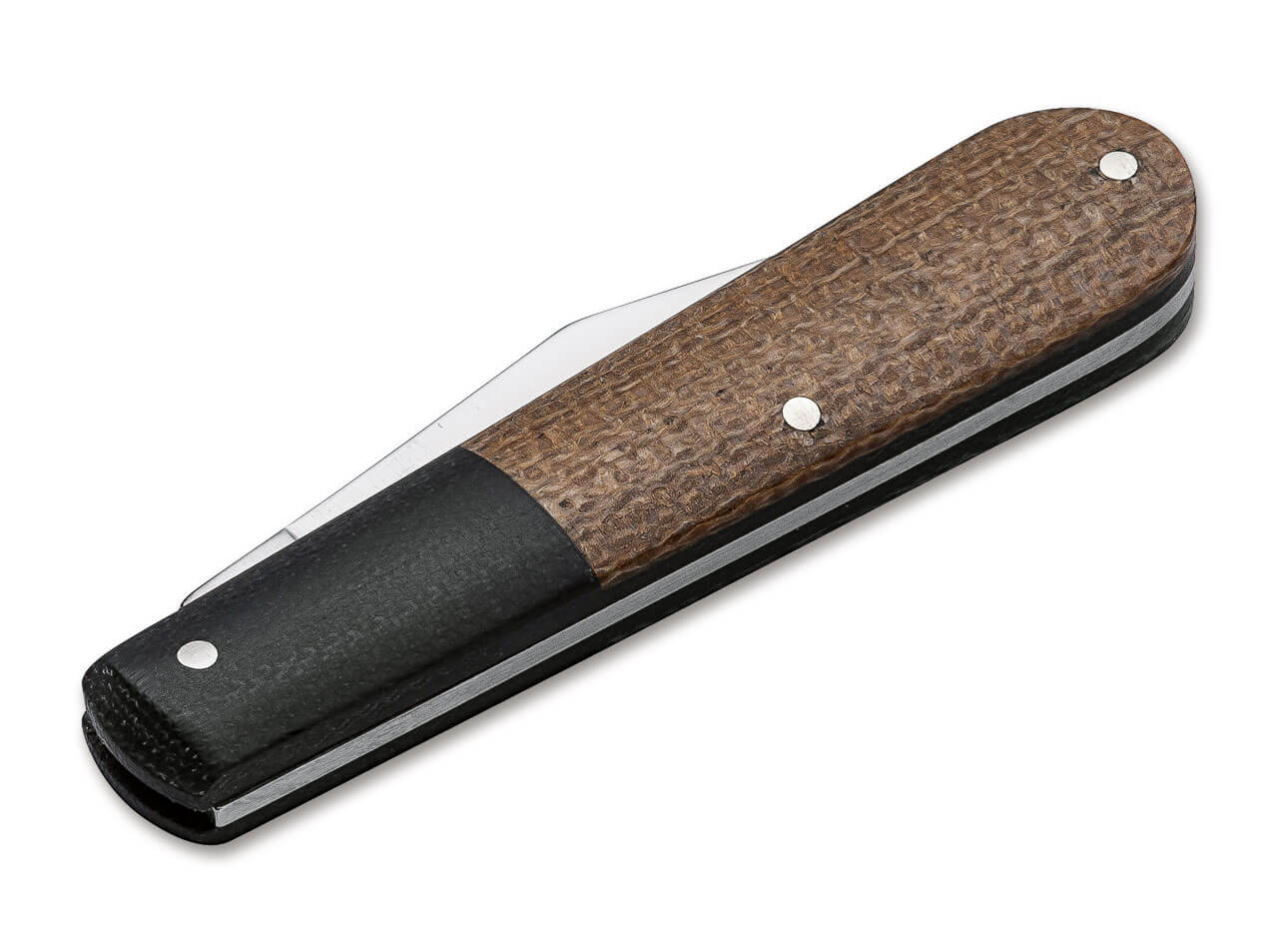 Kapesní nůž Böker Barlow Integral Burlap Micarta Brown