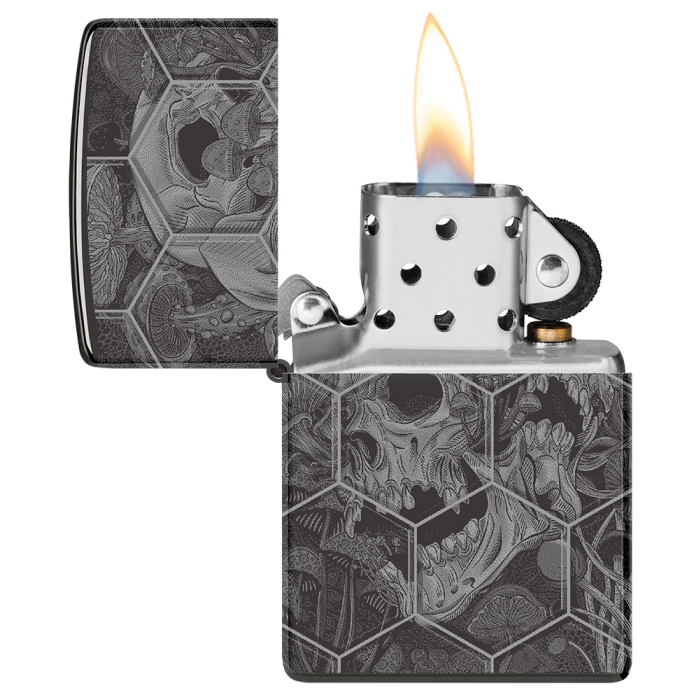 Zapalovač Zippo Psychedelic Skull