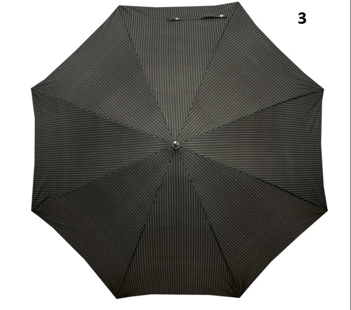 Pánský holový vzorovaný vystřelovací deštník