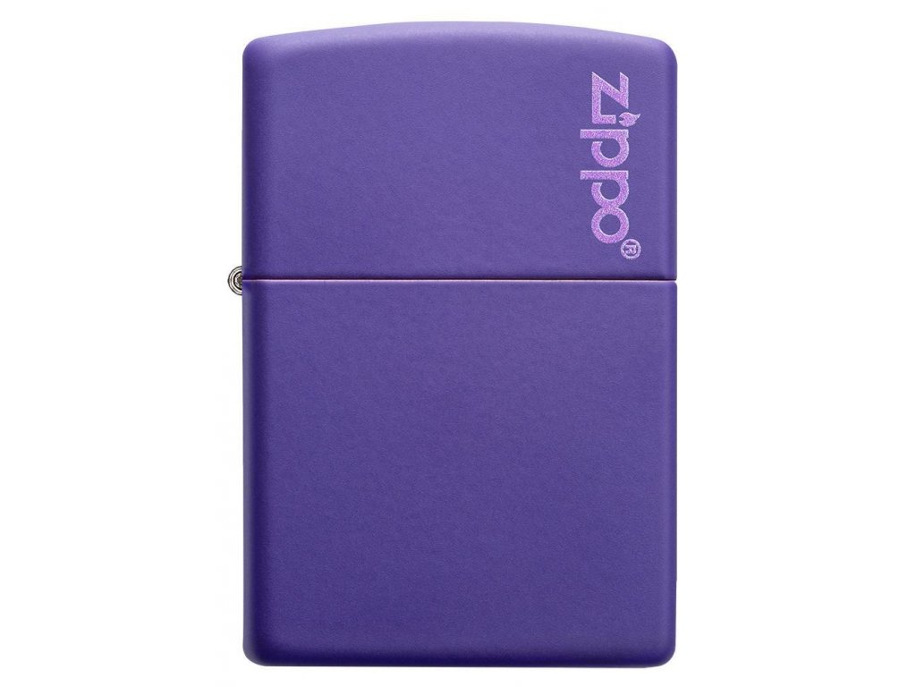 Benzínový zapalovač Zippo Purple Matte Zippo Logo
